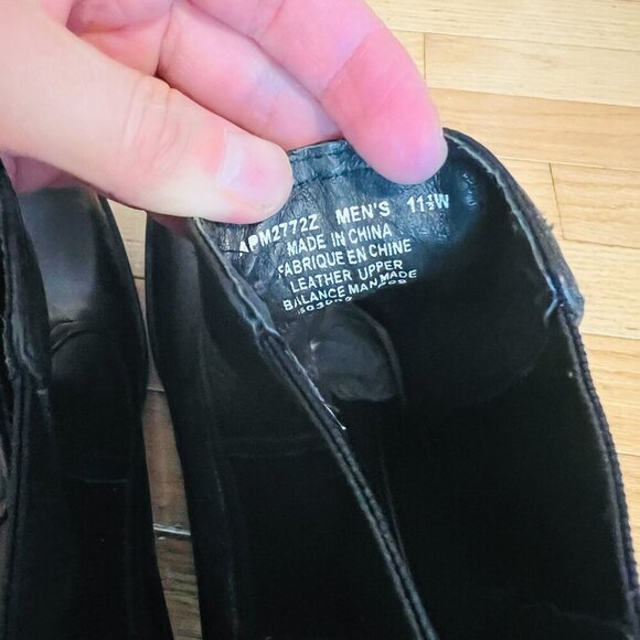 Rockport Men’s Black Leather Chelsea Slip On Boots Size 11.5 W NEW - Picture 7 of 16